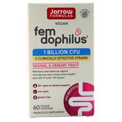 Jarrow Formulas Fem-Dophilus - 1 Billion Organisms Per Serving - 60 Veggie Capsules - Women’s Probiotic - Urinary Tract Health - Up to 60 Servings