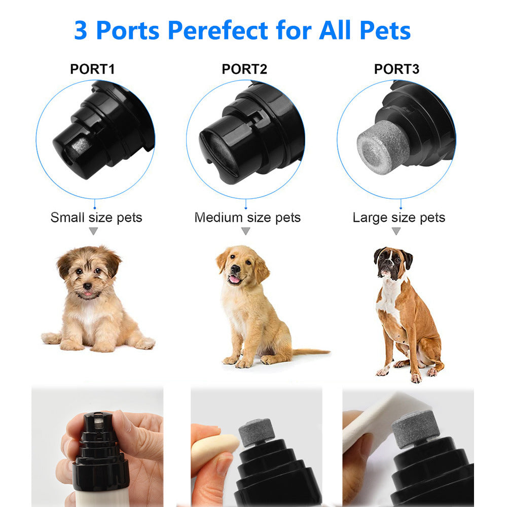 Automatic 2-speed Pet Nail Grinder USB Rechargeable Cat And Dog Manicure Claw Grinder Animal Multifunctional Intelligent Nail Clippers