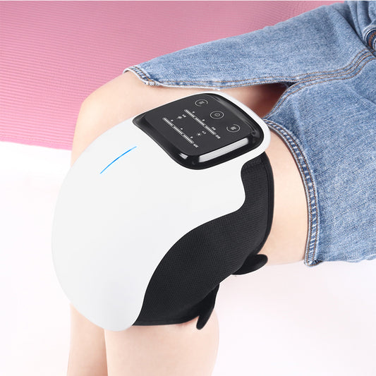New Vibration Heat Knee Massager Smart Home Use Infrared Knee Massage Device Leg Pain Relief Vibrating Massage Device