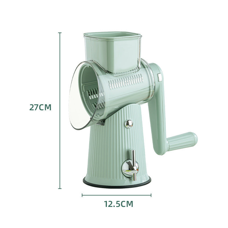 Tornado Multi-function Vegetable Cutter Hand Roller Vegetable Cutting Artifact Convenient Vegetable Cutting Kitchen Artifact In Stock Wholesale