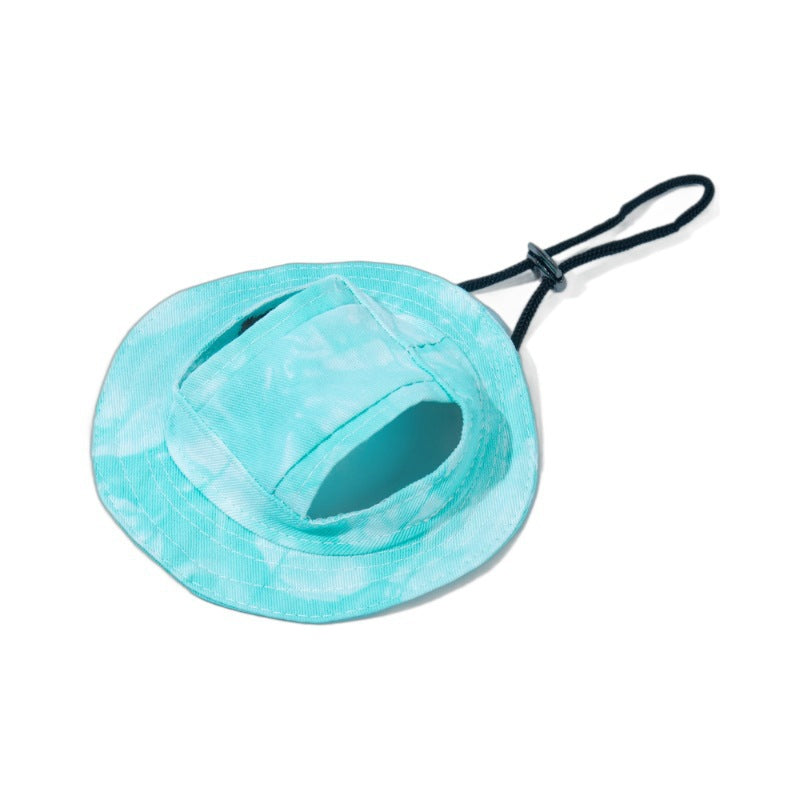 Adjustable Noose Free Fishing Cap For Dogs And Cats Ears Show Pet Supplies Sunshade Breathable Polyester Four Seasons Universal